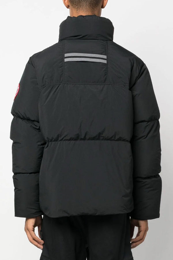 Men's Lawrence Puffer Jacket in Black Noir