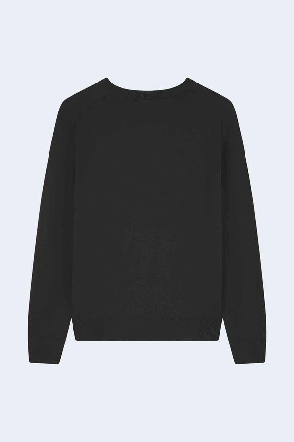Fox Head Patch Regular Jumper in Black