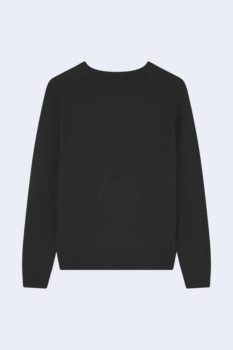 Fox Head Patch Regular Jumper in Black