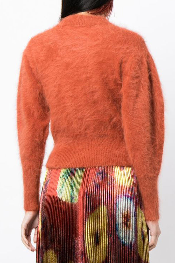 Emira Pullover in Redwood