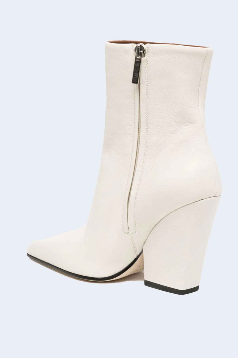 Jane Ankle Boot in Bone