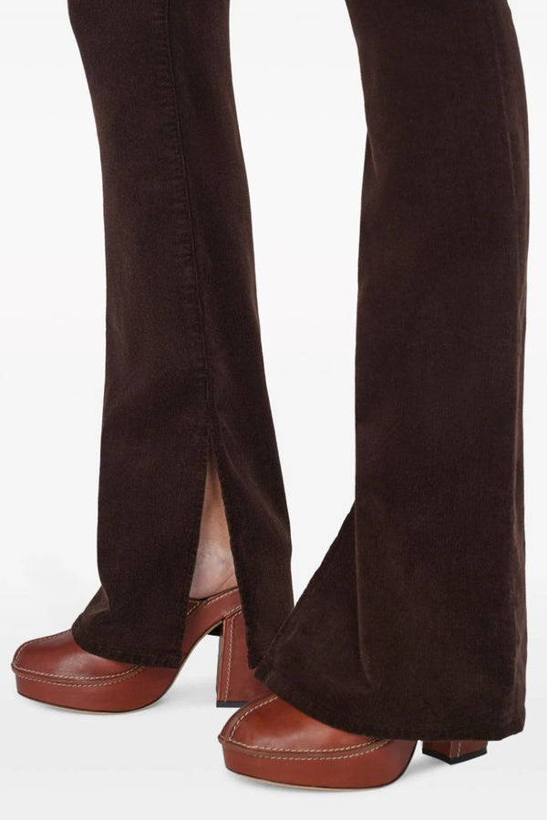 Le Mini Boot Slit Jean in Espresso