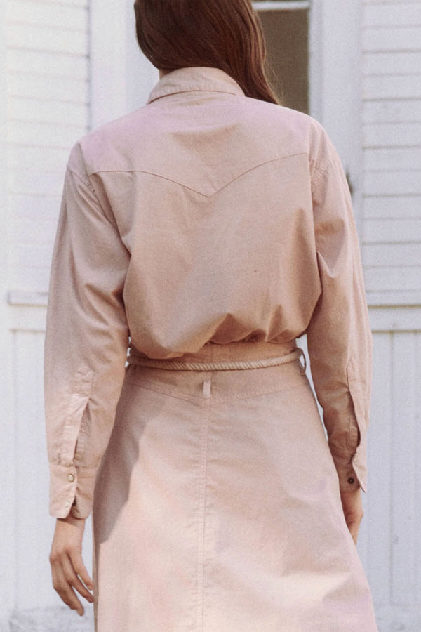 The Heritage Shirt in Heirloom Pink