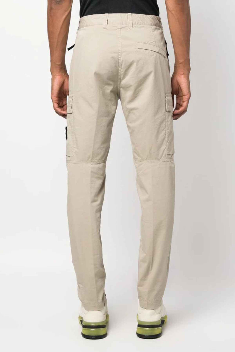 Pantalone Regular Tapered in Sand