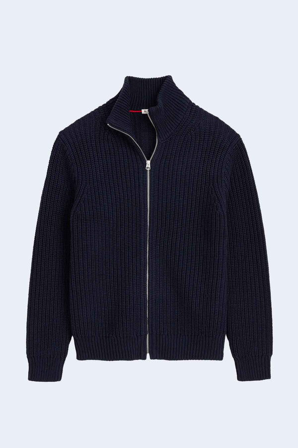 Wright Sweater in Dark Navy