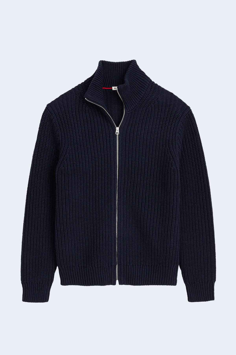 Wright Sweater in Dark Navy