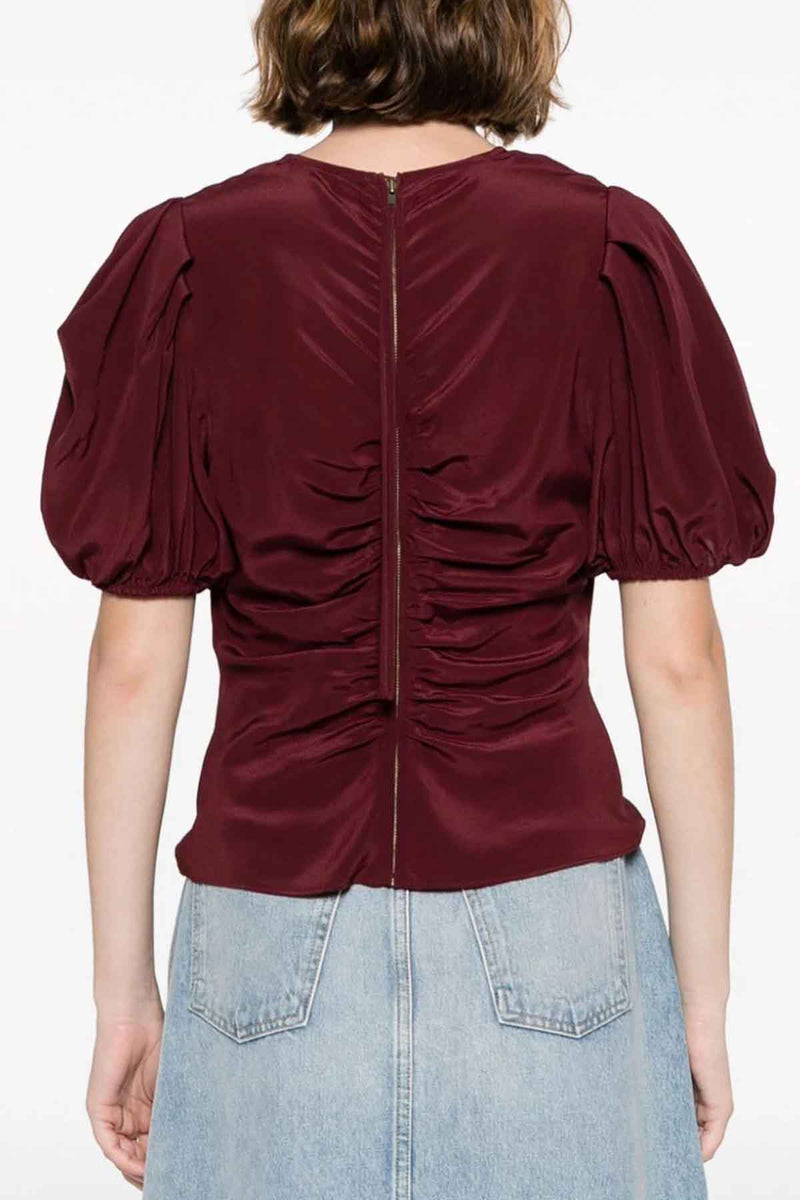 Elise Top in Mahogany