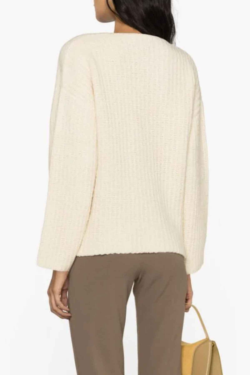 Lola Wool Sweater in Ivory