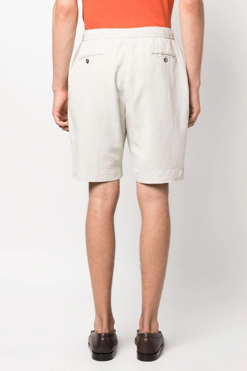 Phil Garment Dyed Shorts in Stone