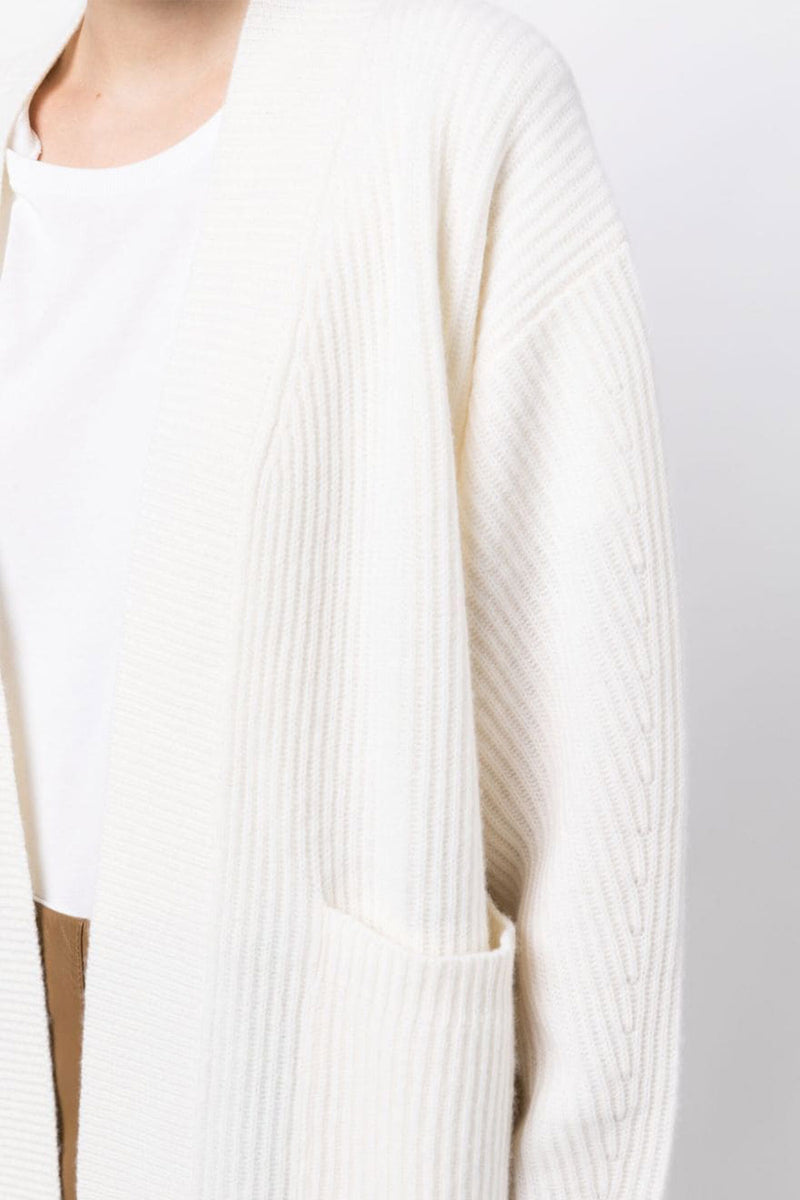 Open Cardigan in White