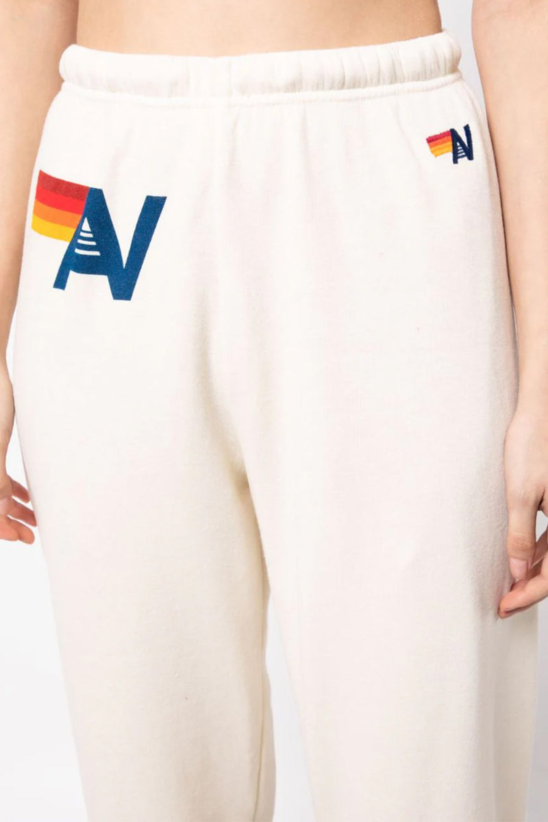 Women's Logo Sweatpants in Vintage White