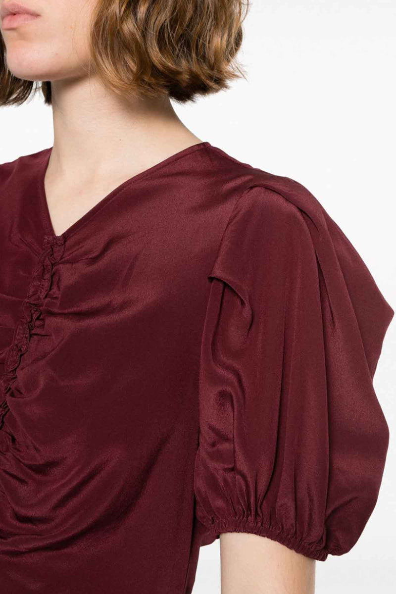 Elise Top in Mahogany