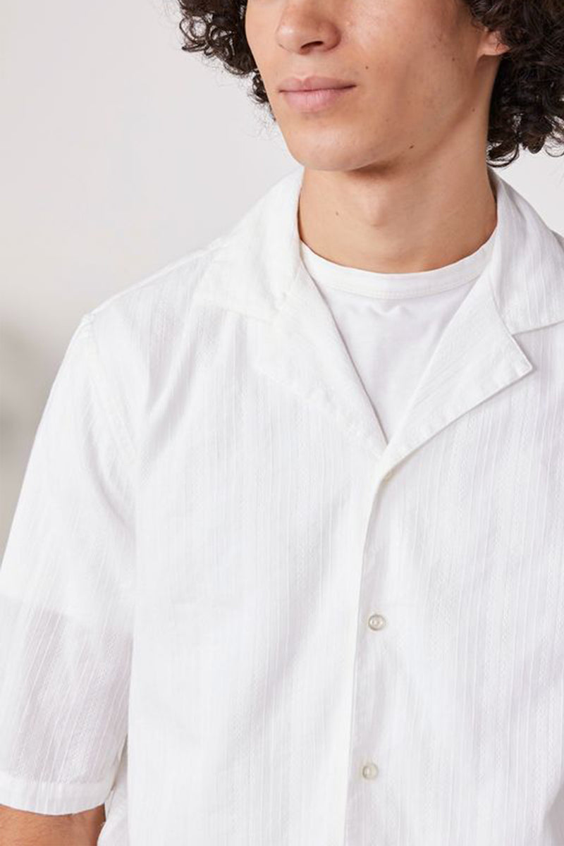 Eren Short Sleeve Shirt in White
