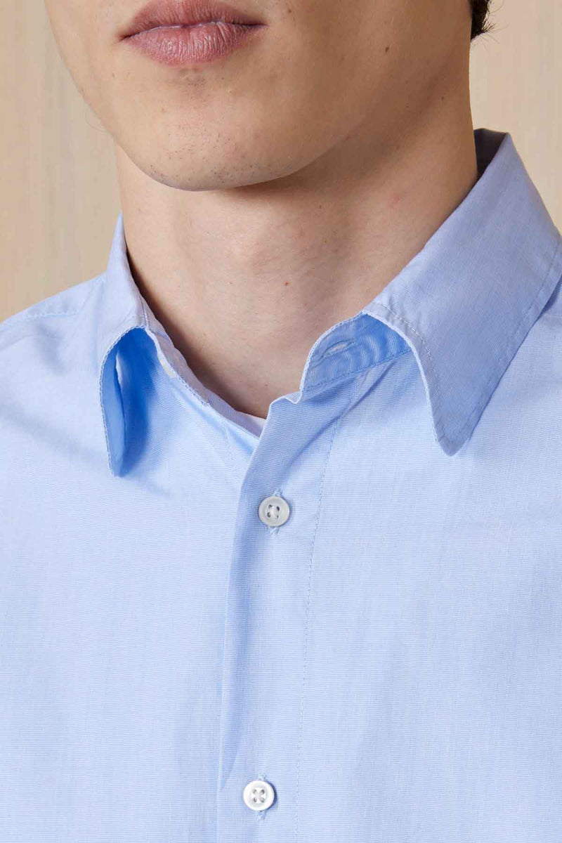 Dustin End on End Shirt in Blue