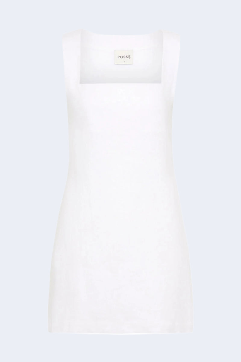 Alice Mini Dress in Ivory