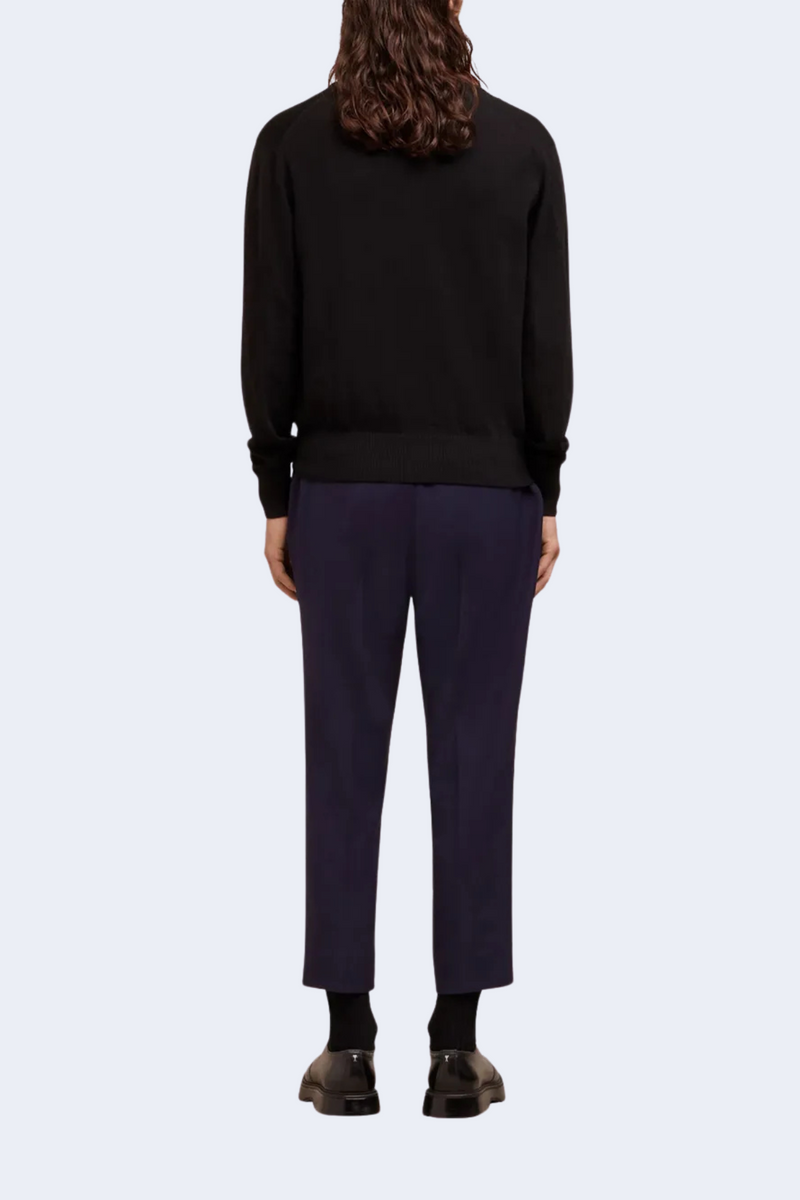 ADC Cardigan in Black with Red