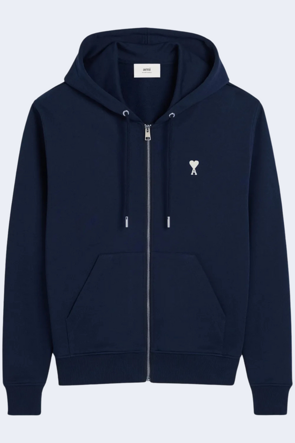 Ami De Coeur Hoodie in Night Blue