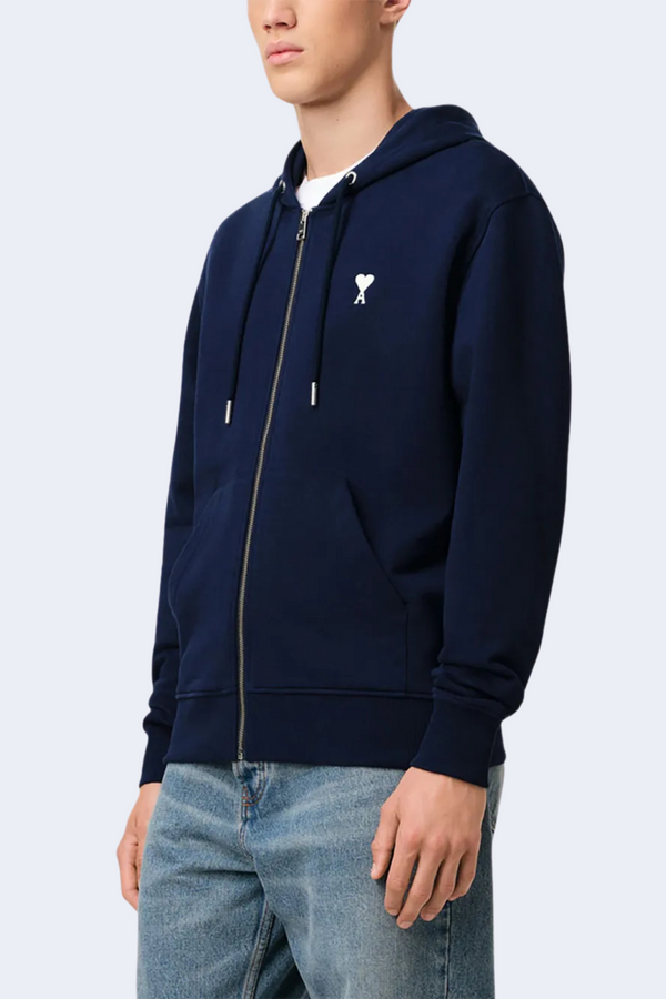 Ami De Coeur Hoodie in Night Blue