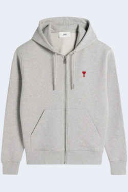 Ami De Coeur Hoodie in Heather Ash Grey