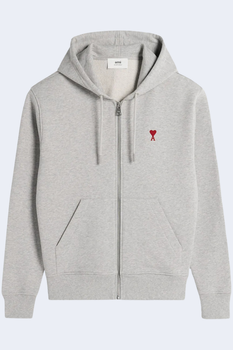 Ami De Coeur Hoodie in Heather Ash Grey