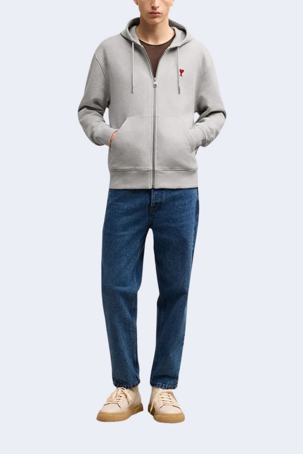 Ami De Coeur Hoodie in Heather Ash Grey