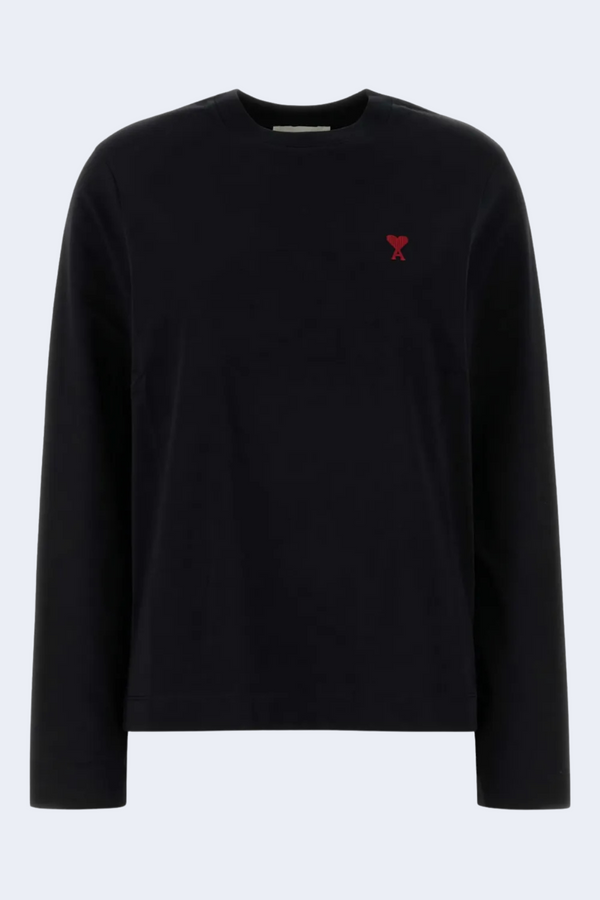 Red Adc Long Sleeve Tshirt in Black
