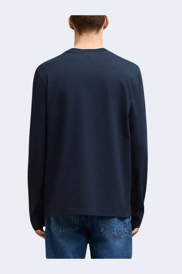 Red Adc Long Sleeve Tshirt in Night Blue