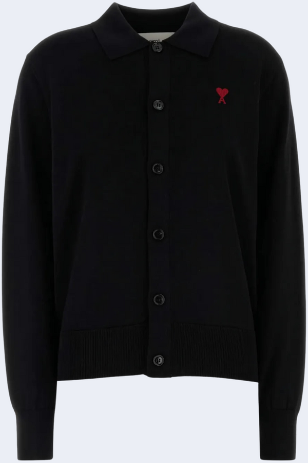 Red Adc Cardigan in Night Blue