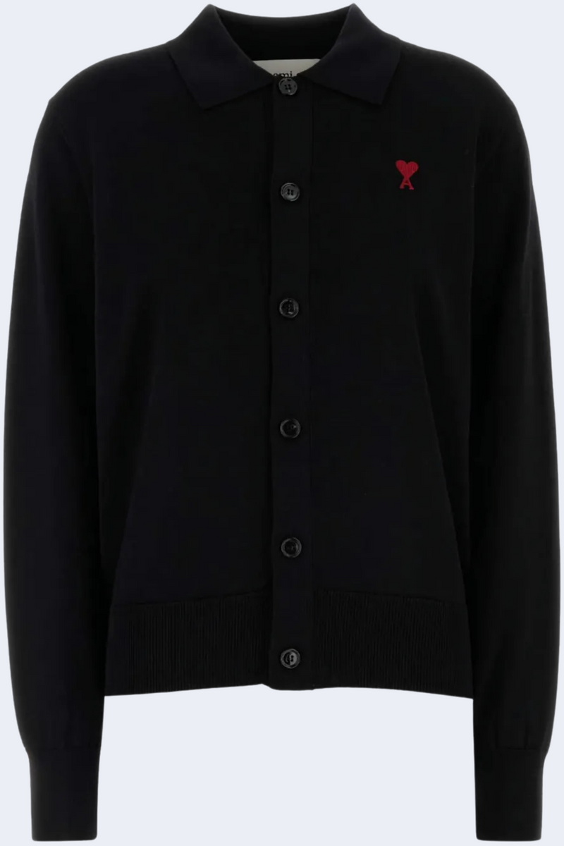 Red Adc Cardigan in Night Blue