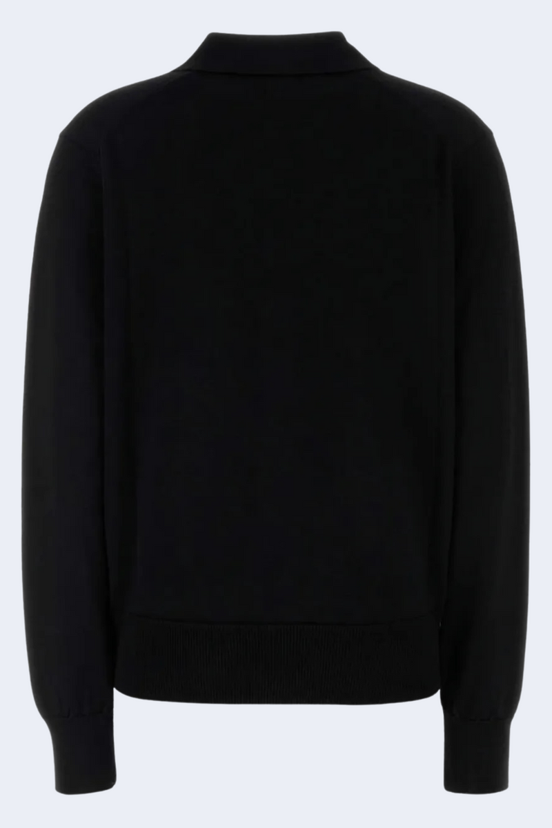 Red Adc Cardigan in Night Blue