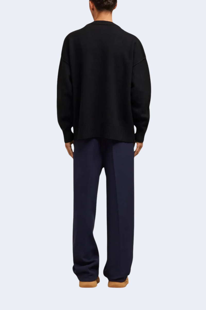 ADC Cardigan in Black with Red