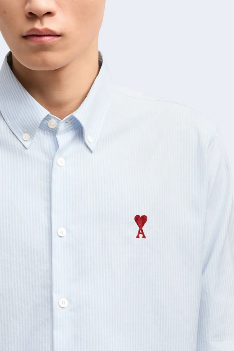 Adc Shirt in Sky Blue/Natural White