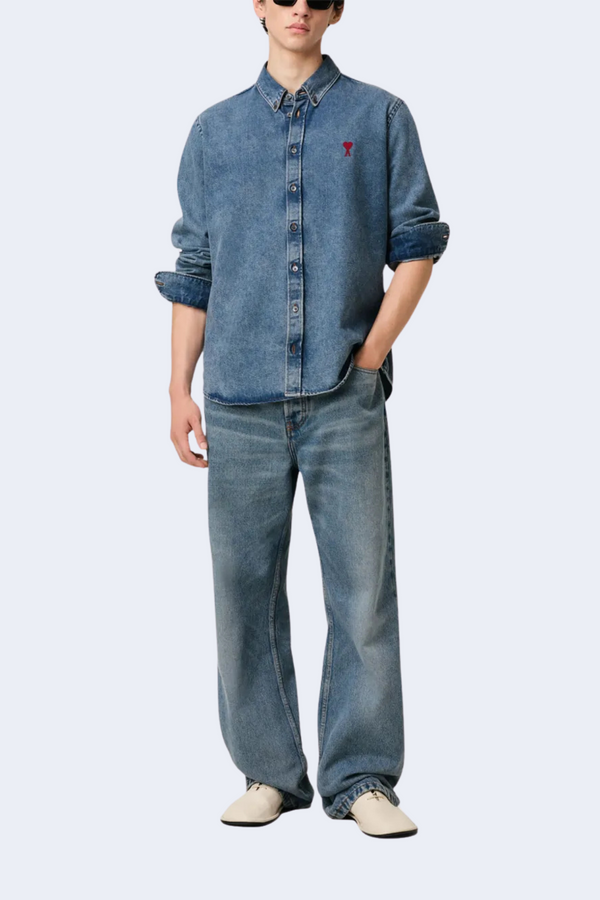 ADC Shirt in Used Blue