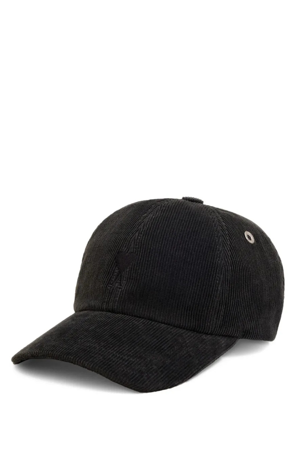 Velours Cord Velvet Cap in Anthracite