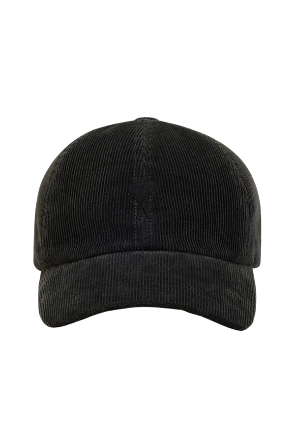 Velours Cord Velvet Cap in Anthracite