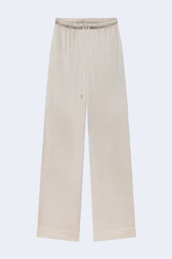 Brody Silk Pant in Dove