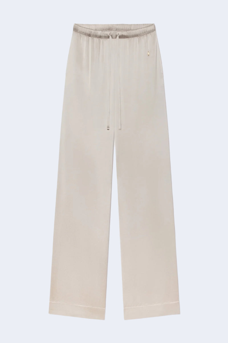 Brody Silk Pant in Dove