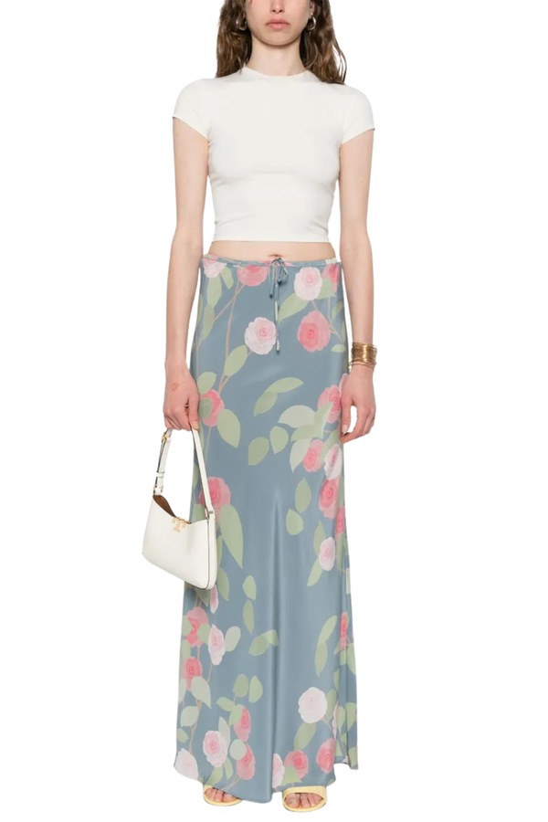 Emily Skirt in Camelia Blue