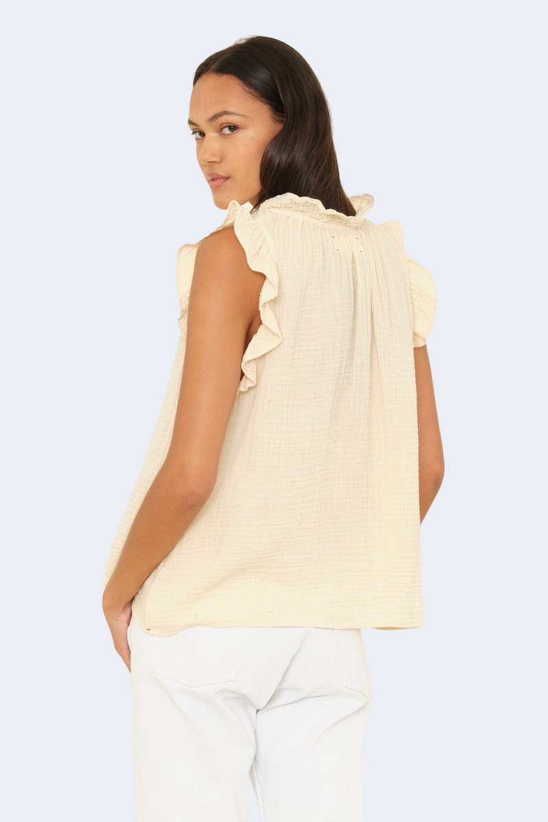 Bex Top  in Oysterette