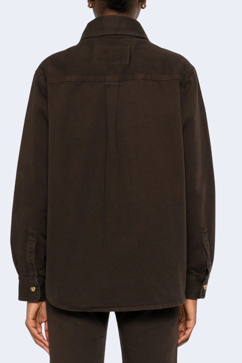 Clapotis Berber Shirt in Dark Choco