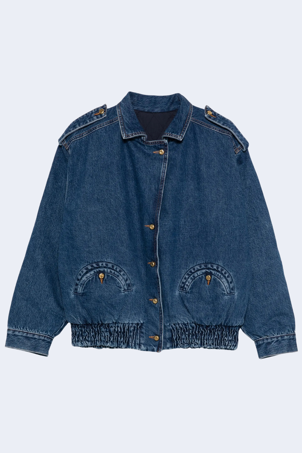 Nariida Charlie Bomber in Sapphire