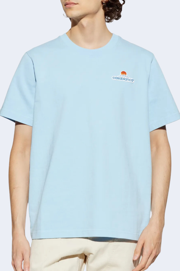 Casablanca Montagne Patch T-Shirt  in Casablanca Montagne