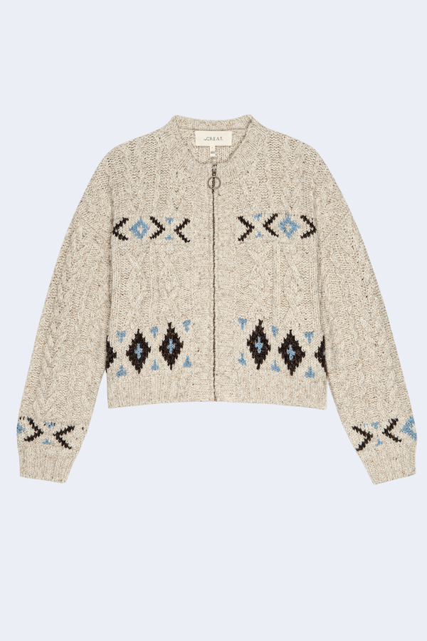 The Cavern Cardigan in Oat