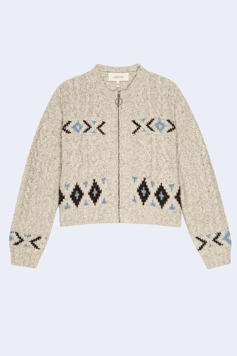 The Cavern Cardigan in Oat