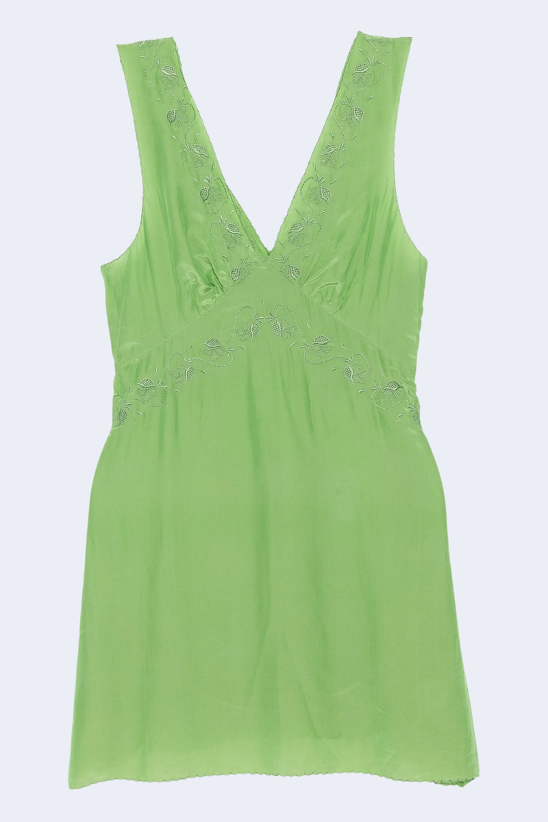 Castelo Dress in Jade