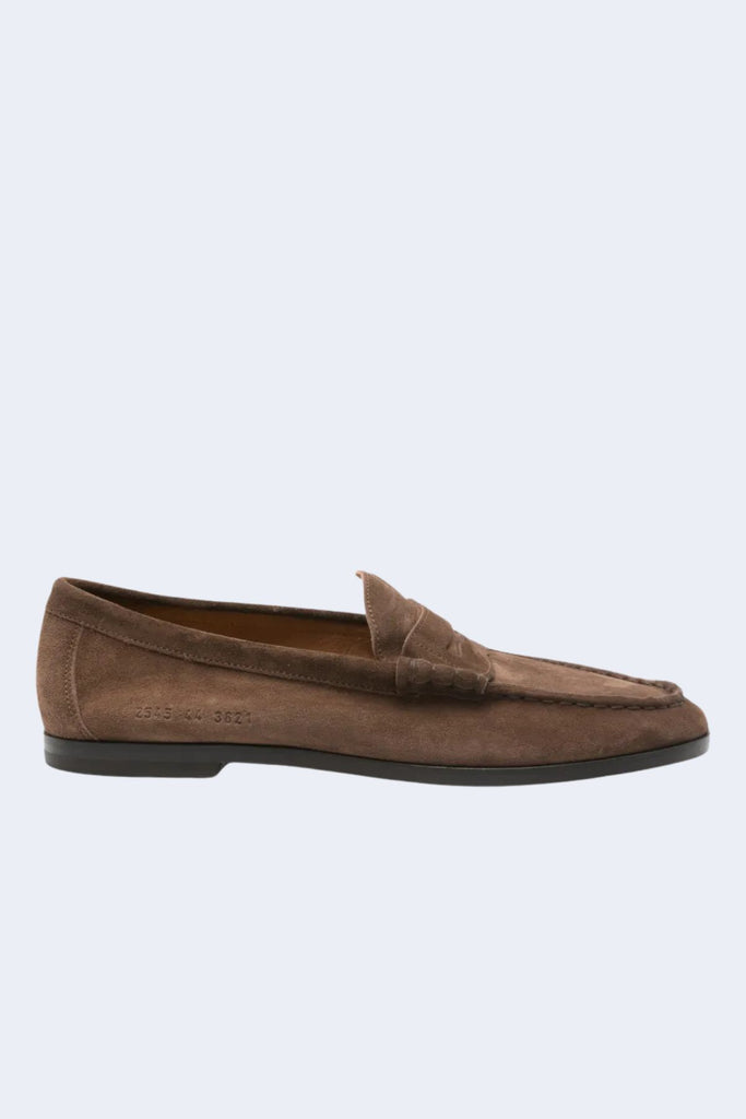 Men's Soft Loafer In Suede in 36221 Brown – TENET