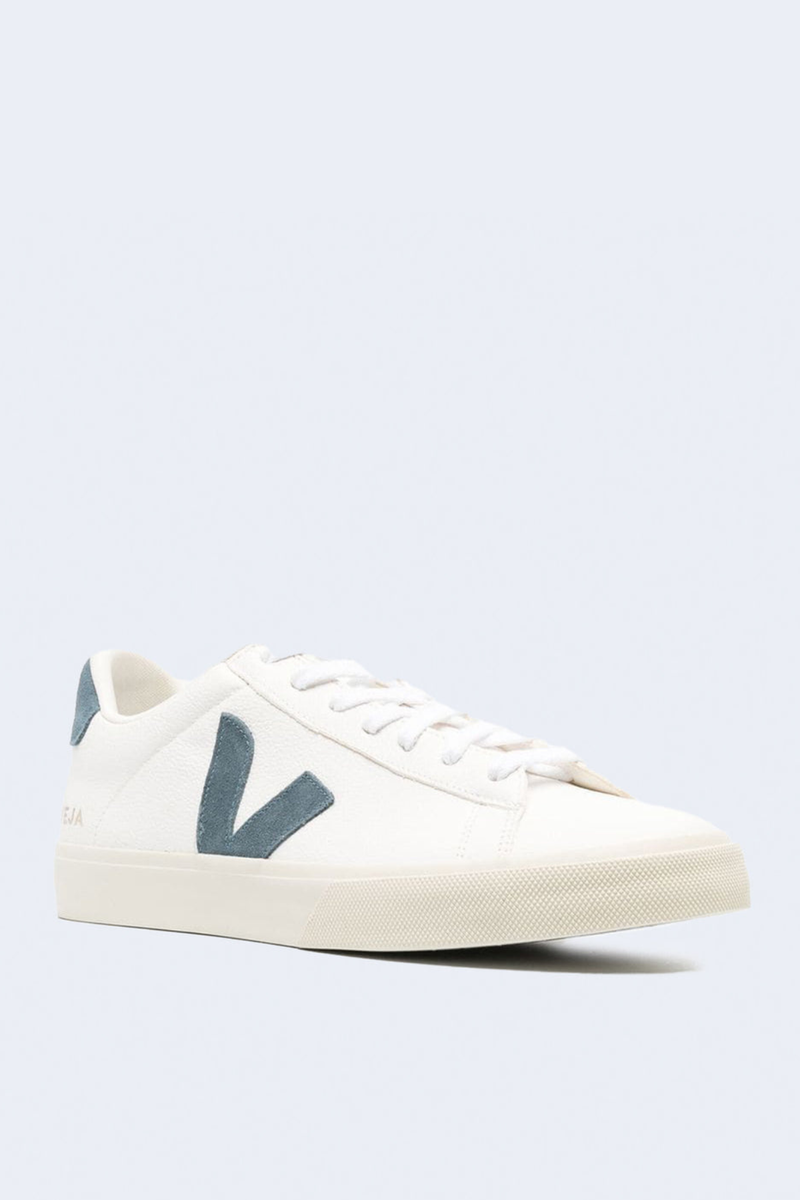 Men's Campo Chromefree Leather Sneaker in Extra-White California