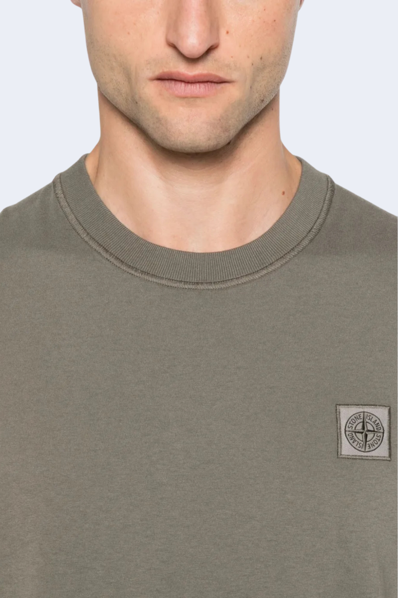 Short Sleeve T-Shirt in Cemento