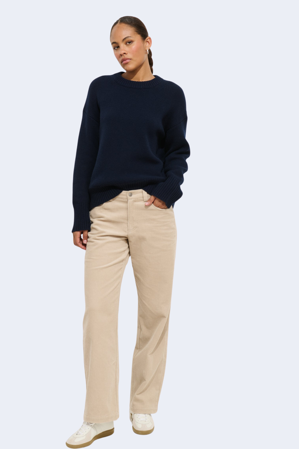 Camden Pant In Corduroy in Cloud Grey