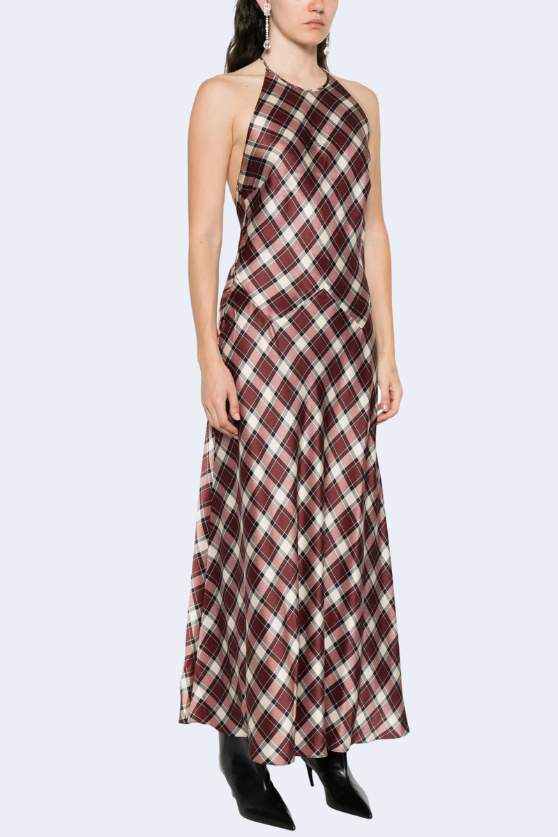 Maxime Dress in Norfolk Plaid